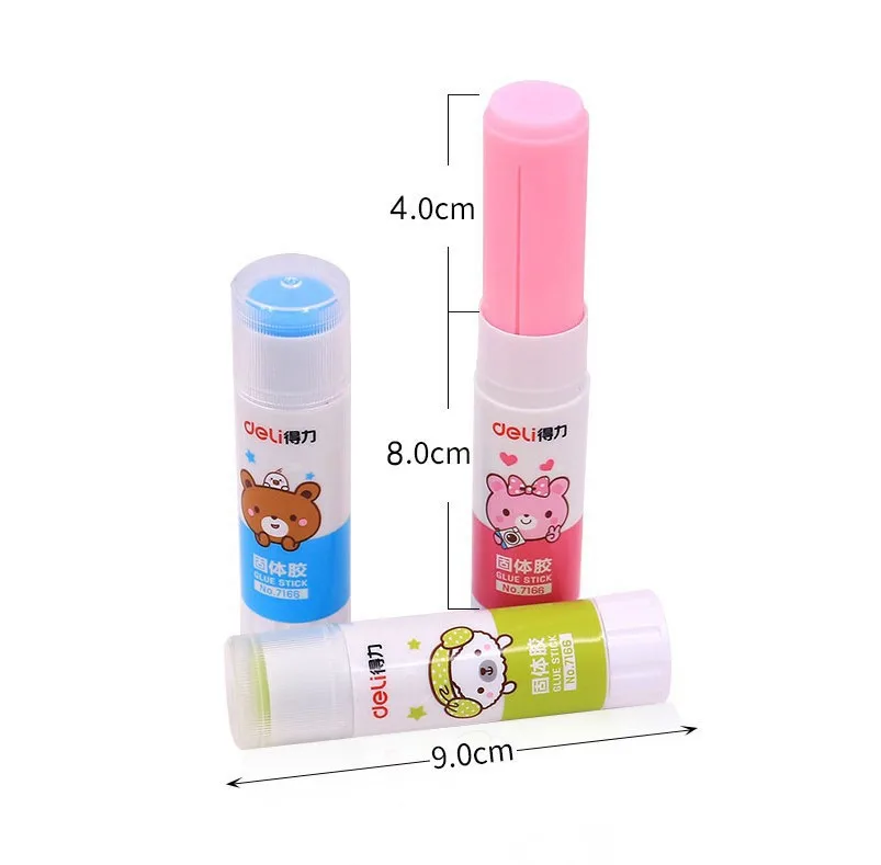 Клей карандаш для студентов 3 шт. цветной 15 г| |