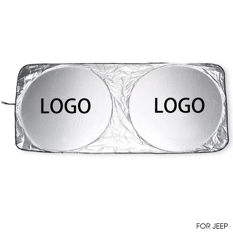 Солнцезащитный козырек на лобовое стекло автомобиля для Jeep Wrangler JK Cherokee Компас