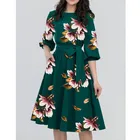 Весна 2022, длинные платья для беременных с круглым вырезом, Одежда для беременных, платье для беременных с цветочным принтом, Одежда для беременных