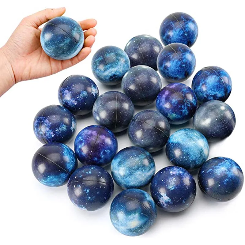 

Galaxy Stress Ball Foam Squeeze Fidget Toys For Children Jouet Enfant 2 3 4 5 9 Ans Kinder Spielzeug Zabawki Dla Dzieci