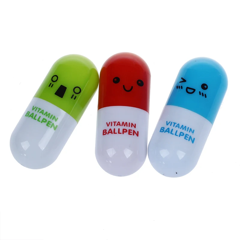 Bol&iacute;grafo De Bola con c&aacute;psula Kawaii para &uacute;tiles escolares de escritura, material de papeler&iacute;a-1