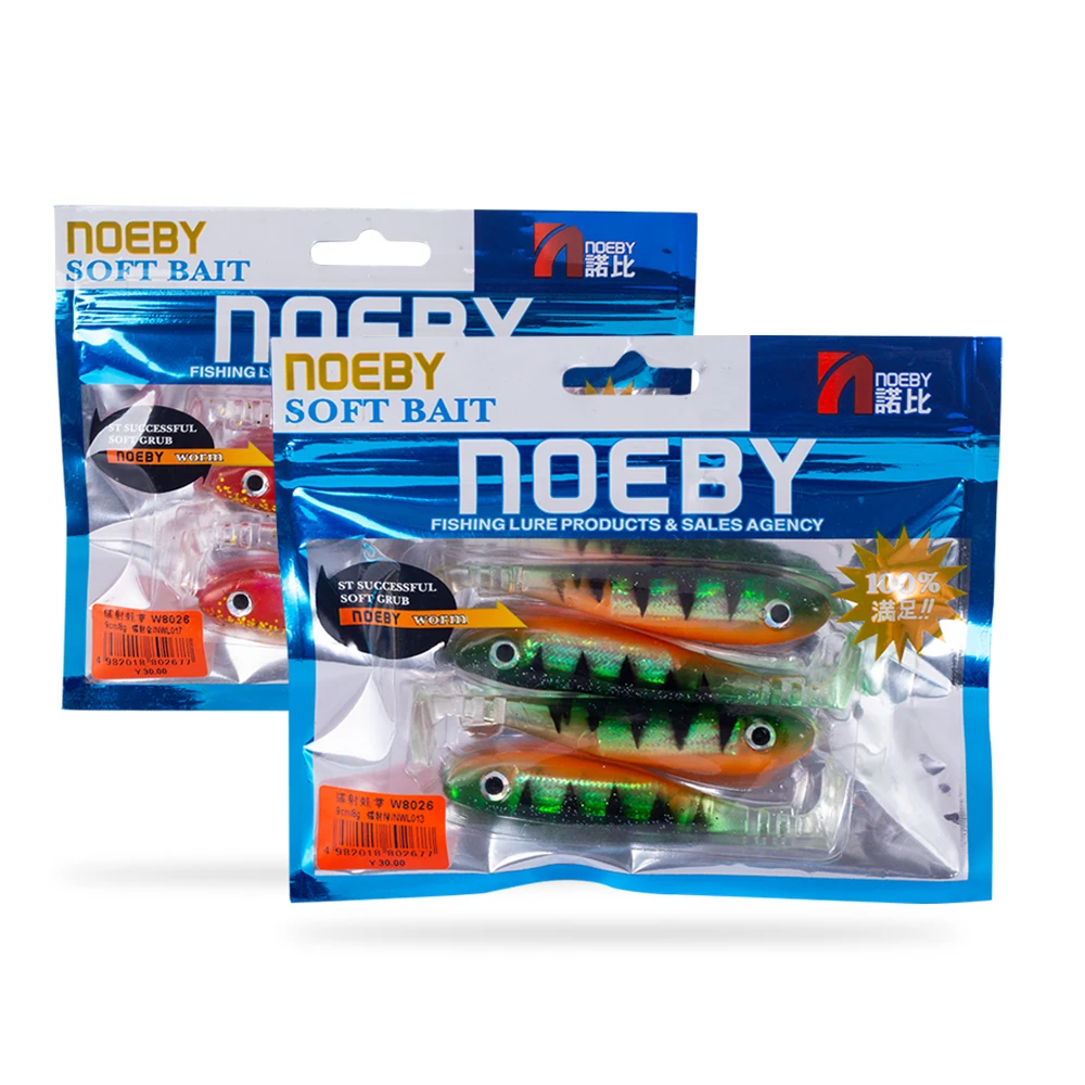 NOEBY W8026 пахнущая силиконовая приманка лягушка ножка Мягкая приманка 6 см 9 см 13 см внутренний лазер для бас рыболовные снасти для ловли щуки