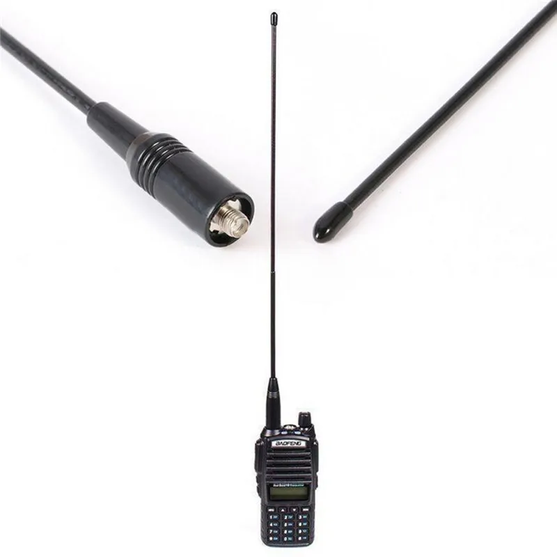 NA 771 SMA Женская Двухдиапазонная 10 Вт антенна для Baofeng UV5R UV 82 SAUS|Кабели передачи