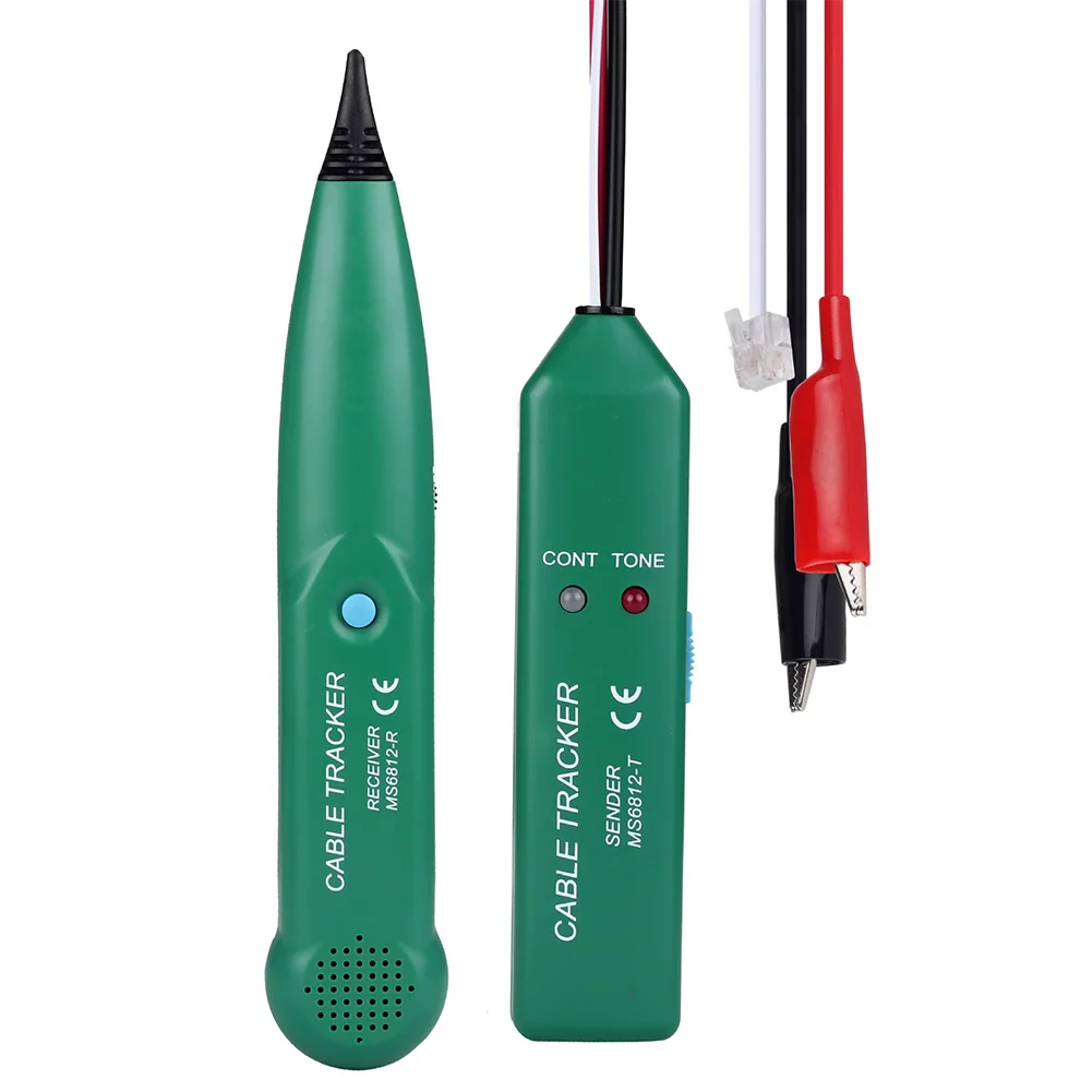

MS6812 Cable Tracker Tester Telephone Wire Tracer Diagnose Tone Line LAN Detector Network Cable Voltage Tester Line Finder