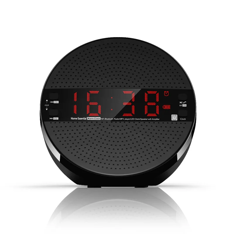 

1 *Bluetooth alarm clock speaker Only the above package content, other products are not included. Note: Light shooting and diffe