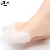 1pair silicone dancers fitness toe set protection sleeve super soft ballet shoe covers toes protector