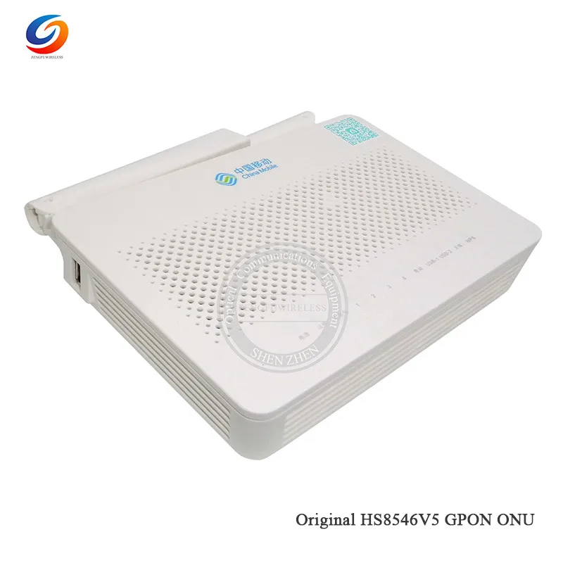 Бесплатная доставка Набор из 10 шт. Chespest б/у HS8546V5 HS8145V GPON ONU ONT 4GE + 1TEL 2USB 2 4G & 5G