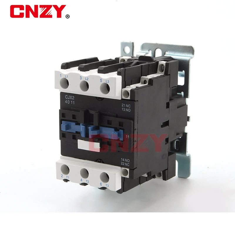 

AC Contactor 40A 3 Phase 380V 220V 110V 36V 24V Din Rail Mounted AC Contactor CJX2-4011 LC1