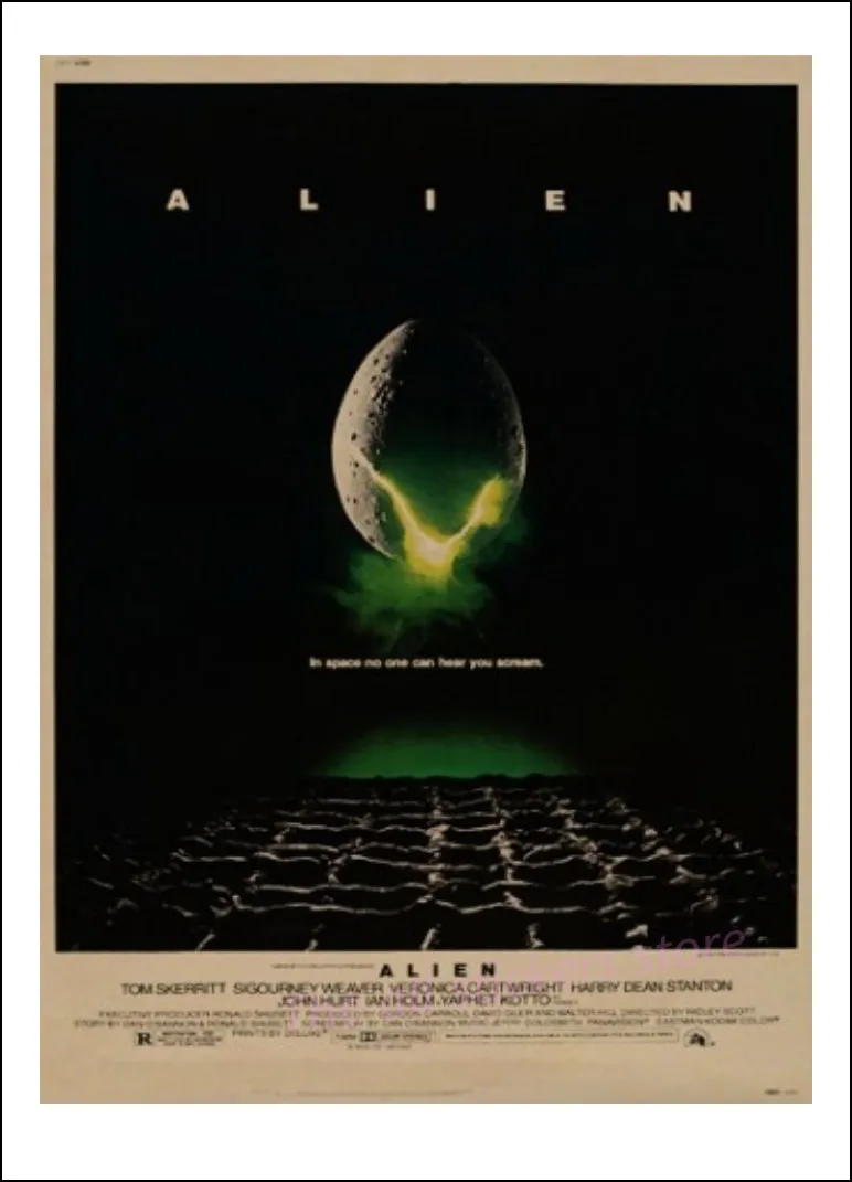 Alien vs Predator AVP домашний декор ретро постер из крафтового фильма рисунок наклейки на
