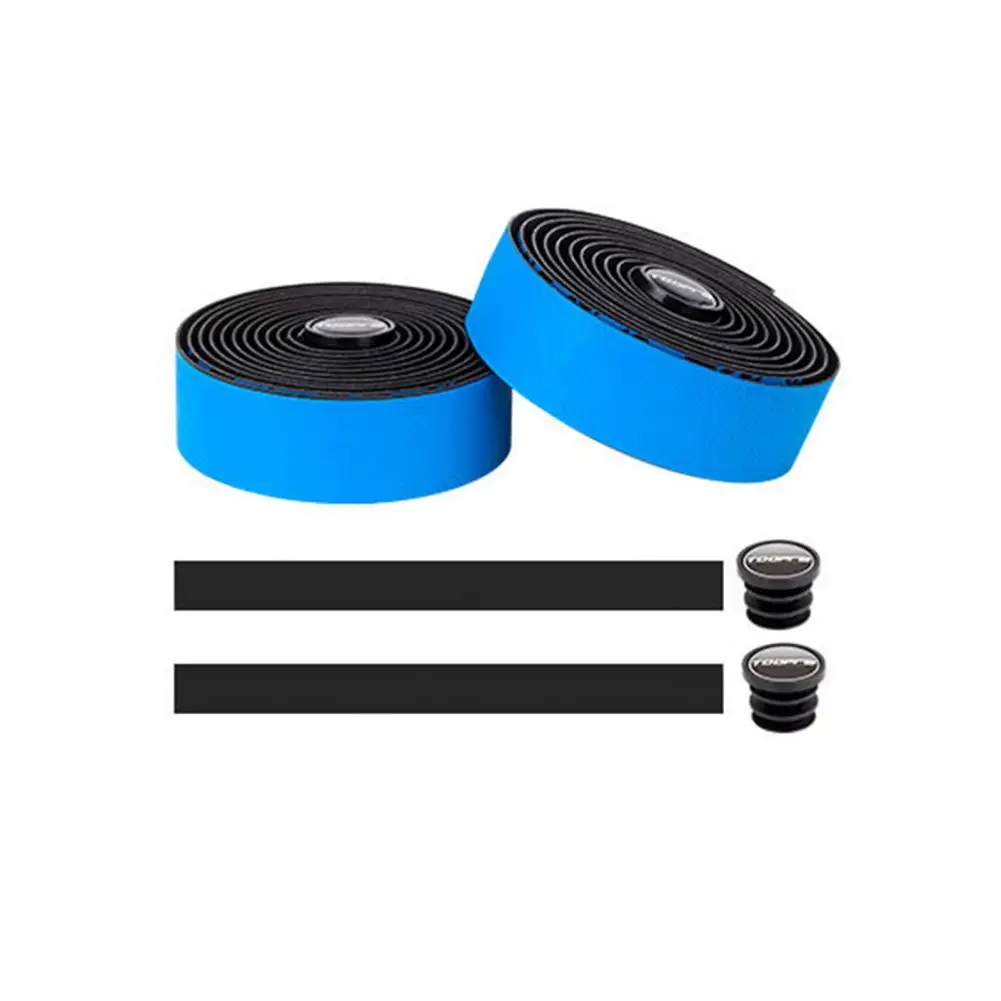 

EVA 1 Set Durable Gradient Geometric Pattern Bar Tape Faux Leather Bar Tape Anti-skid for Bike