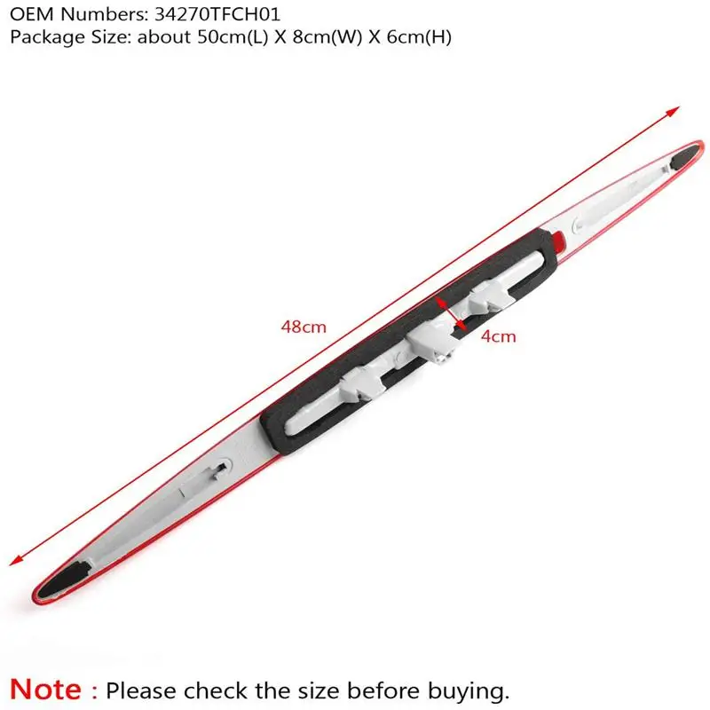 

LED 3rd Center High Level Brake Stop Light Fit For CRV 12-14