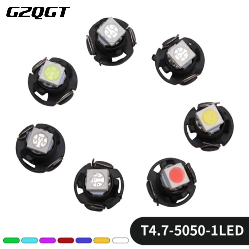 10x T5 T4 T4.7 1SMD 5050 инструмент светодиодный светильник лампа Neo клин панель Датчик