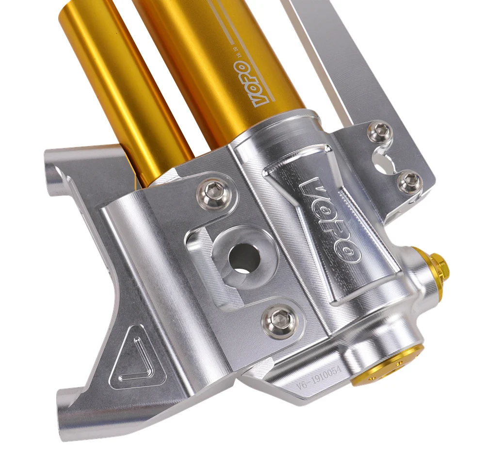 Передние амортизаторы для мотоцикла регулируемая передняя вилка 33 мм 385 Yamaha Bws