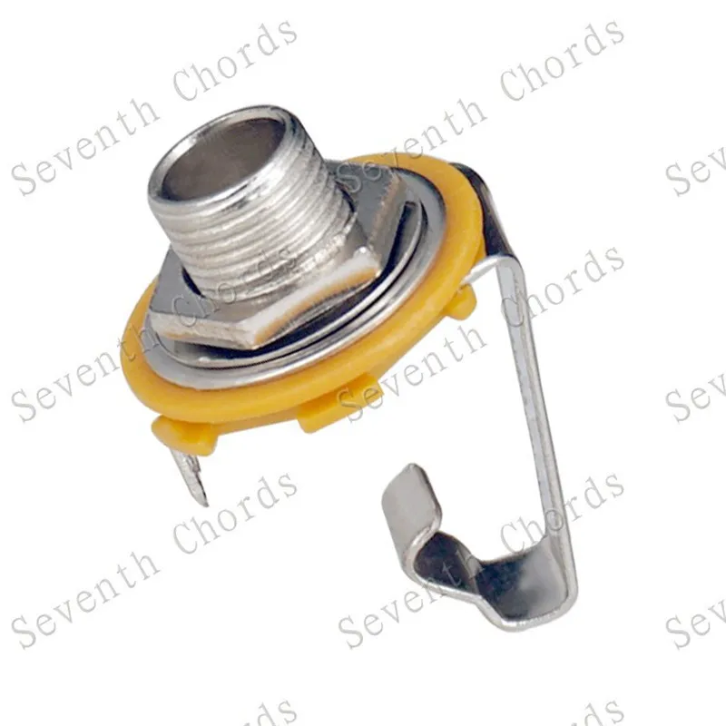 100 шт. моно-входные гнезда для электрогитары 1/4 дюйма | Спорт и развлечения