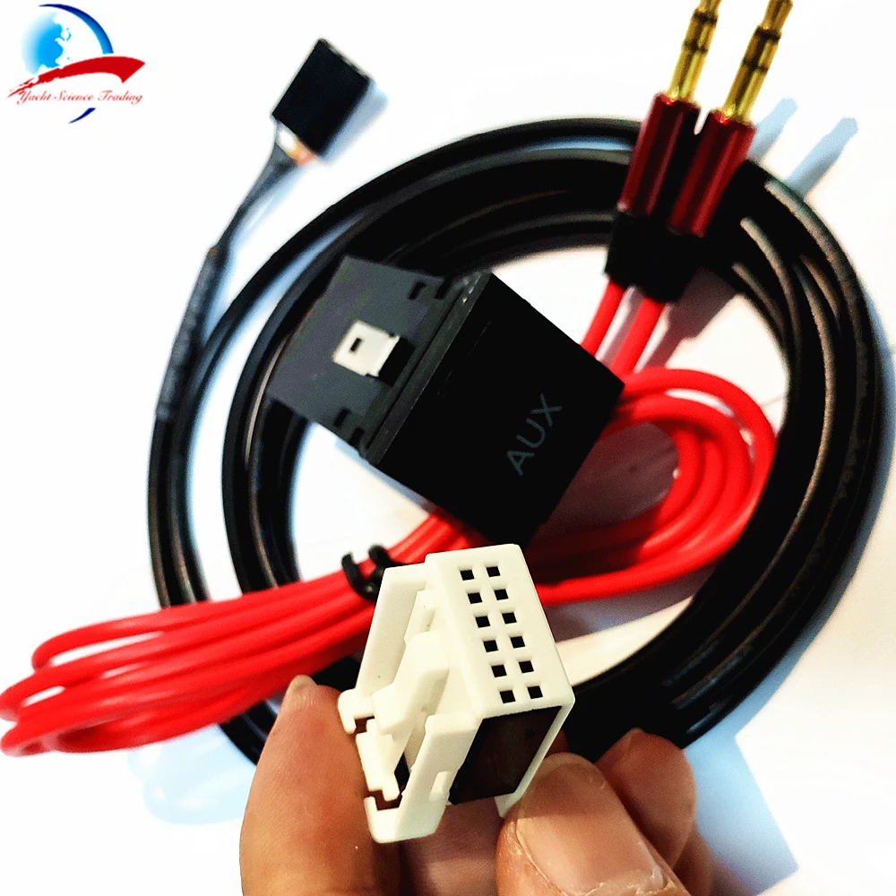 1 шт. кабель переключения AUX USB адаптер для RCD510 RNS510 RNS315 RCD310 RCD300 VW Golf/GTI/R MK5 MK6 Jetta 5KD035724 GW
