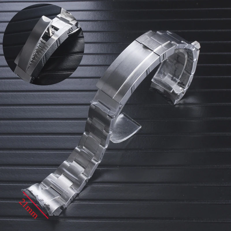 Ремешок для часов из нержавеющей стали 21 мм|Ремешки часов| |