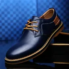 Классические мужские туфли оксфорды из натуральной кожи, на шнуровке, для офиса и прогулок, обувь на плоской подошве, большой размер 48, зима 2021