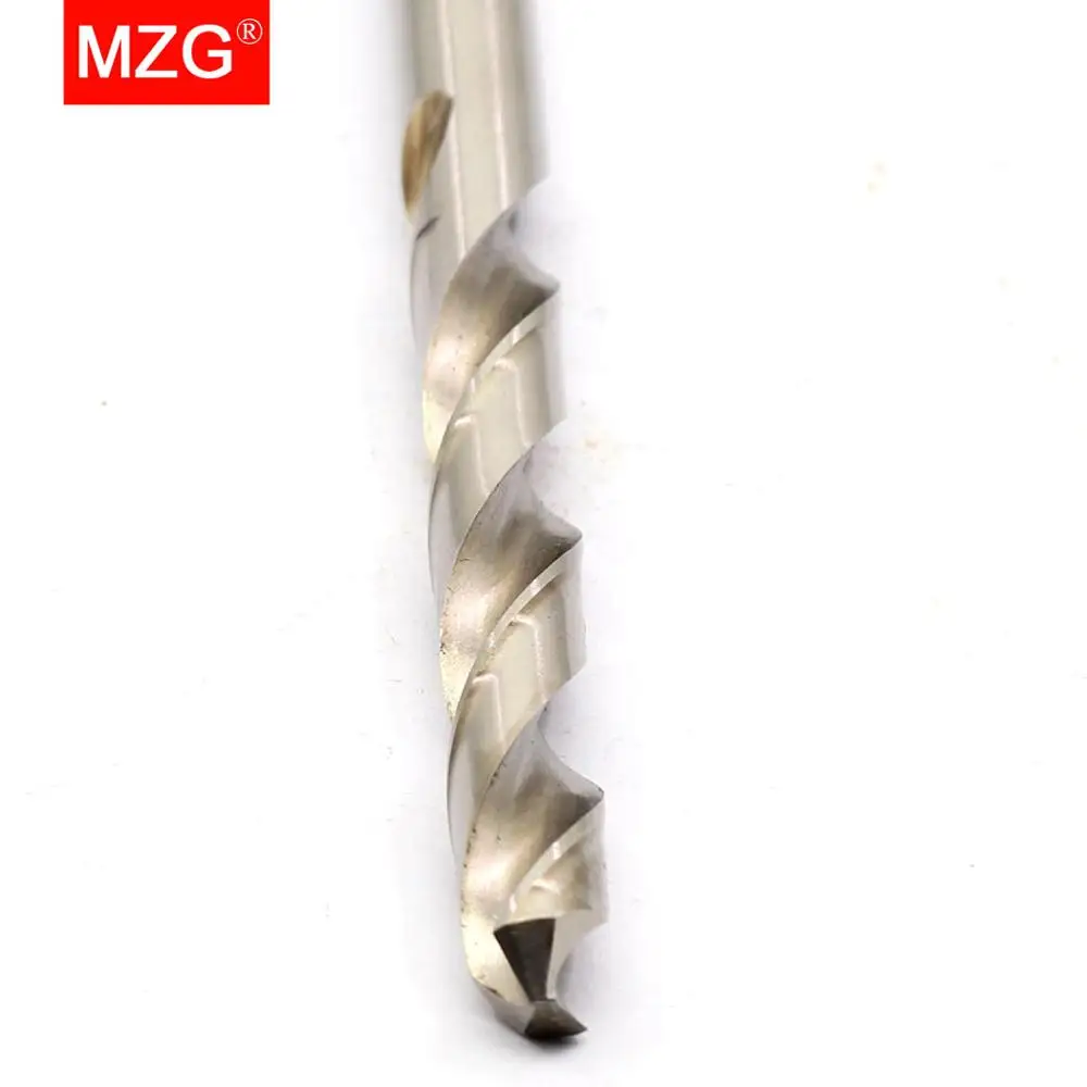 Быстрорежущие сверла MZG L6542 с прямым хвостовиком Высокоскоростная сталь 5 0 мм 8