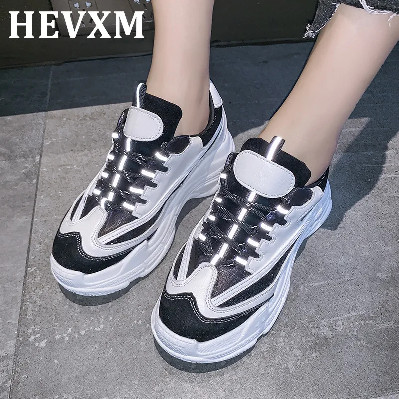 

Designer Shoes Woman Wedges Platform Sneakers Lace-Up Breathable Tenis Feminino Casual Chunky Sneakers Ladies Zapatos Mujer