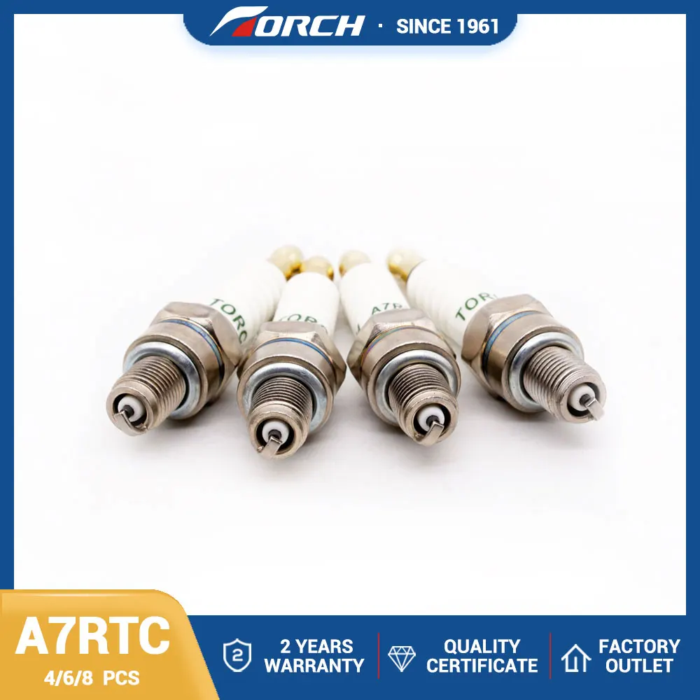 

Hot Sale Original Spark Plug TORCH A7RTC Replace for Candle CR7HSA Denso U22FSR-U Champion Z9Y for UR3AS Autolite 4203