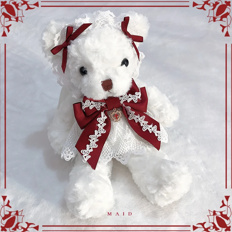

Origional Hand Made Christmas RED Bear Bao Lolita Shoulder Bag COS Bag