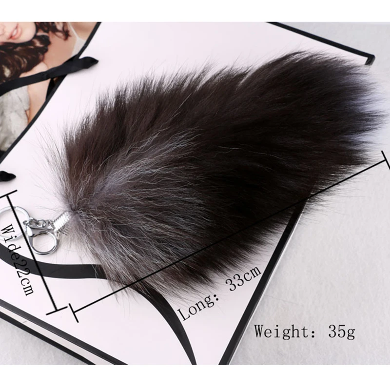 Брелок для автомобиля из искусственного меха подвеска с кисточкой женский