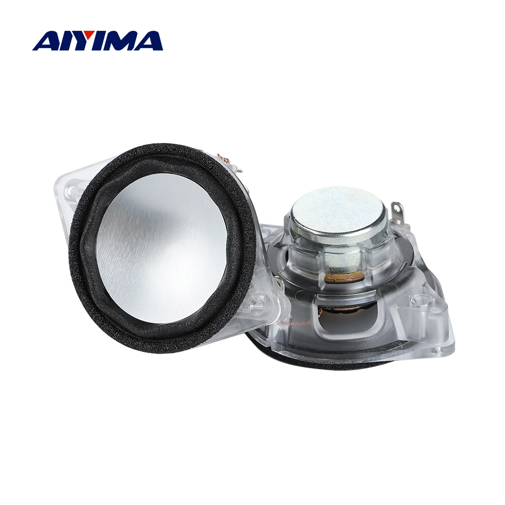 

AIYIMA 2Pcs 1.75 Inch Portable Audio Speaker 4 Ohm 15W Full Range LoudSpeaker Home Theater For JBL Harman Kardonw Speakers