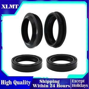 47 58 motorcycle part front fork damper oil seal and dust seal for for honda cr250r crf250r crf450r crf450x for kawasaki kx250f free global shipping