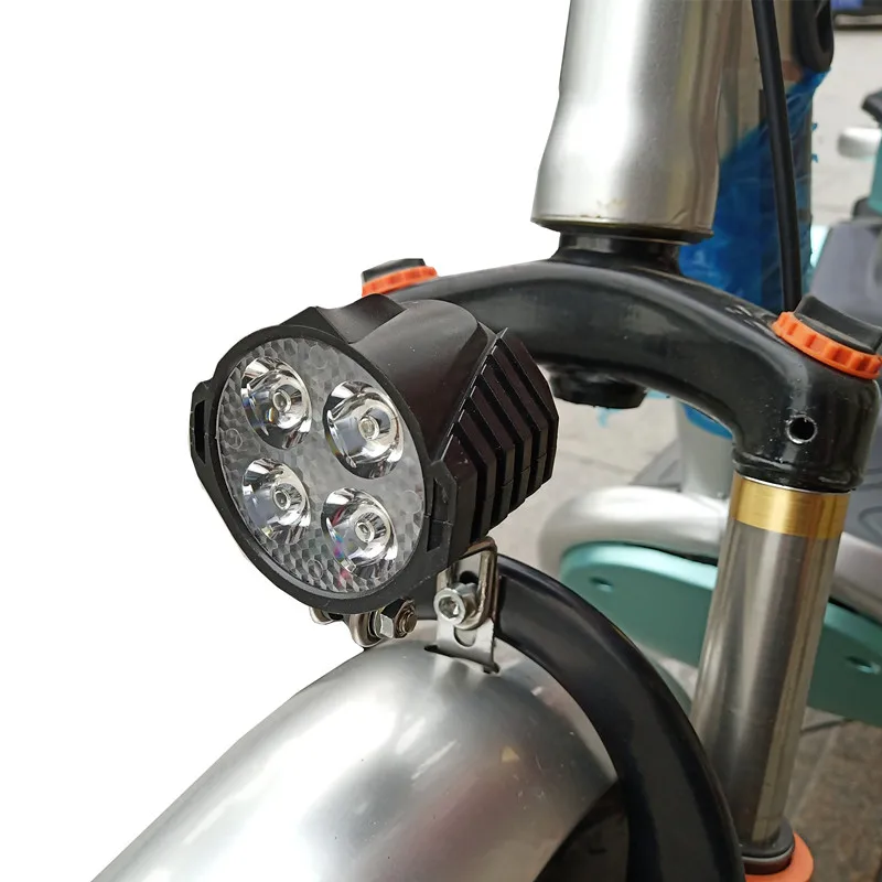 

48V Electric Vehicle LED High Brightness Night Light 36V Spotlight 60V Headlight with Horn