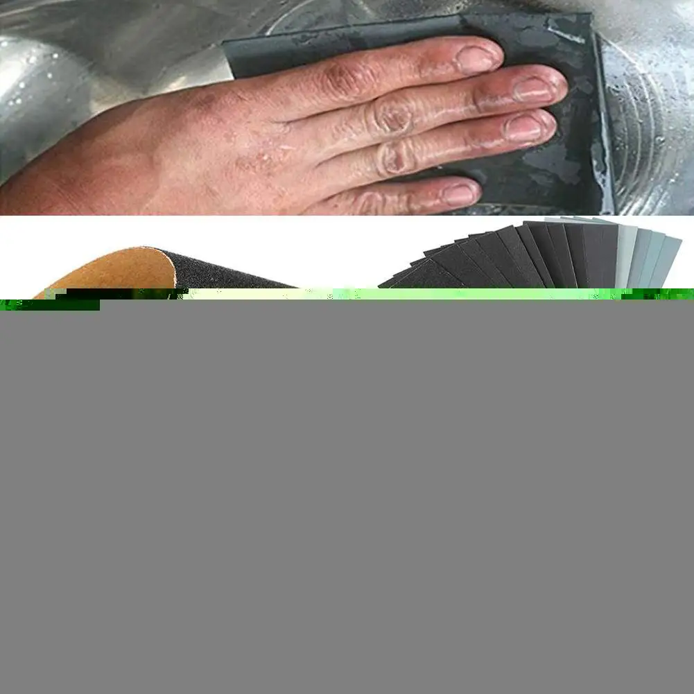 

Wet Dry Sandpaper Sheets 150/180/240/320/400/600/800/1000/1200/1500/2000/2500/3000/5000/7000 Total 15 Sheets