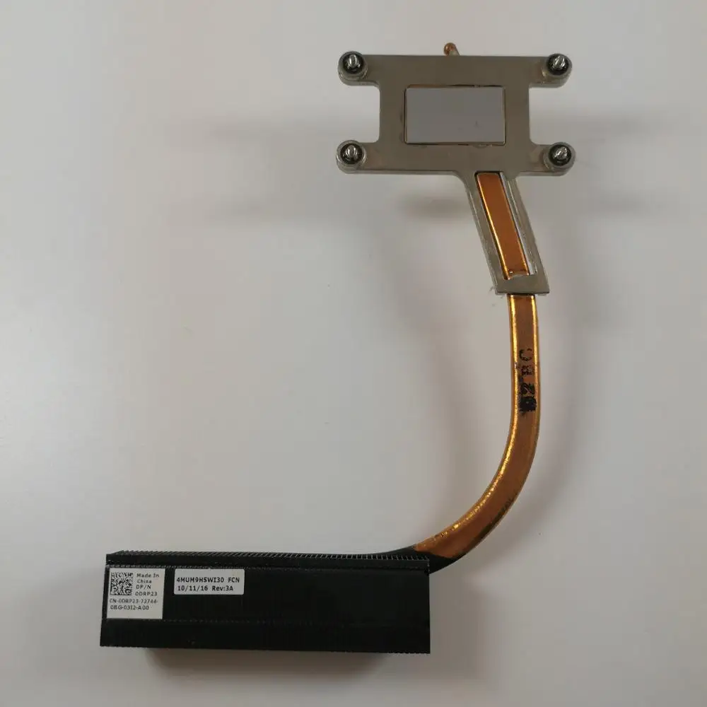 Новый оригинальный радиатор охлаждения процессора ноутбука для Dell Inspiron 17R N7010