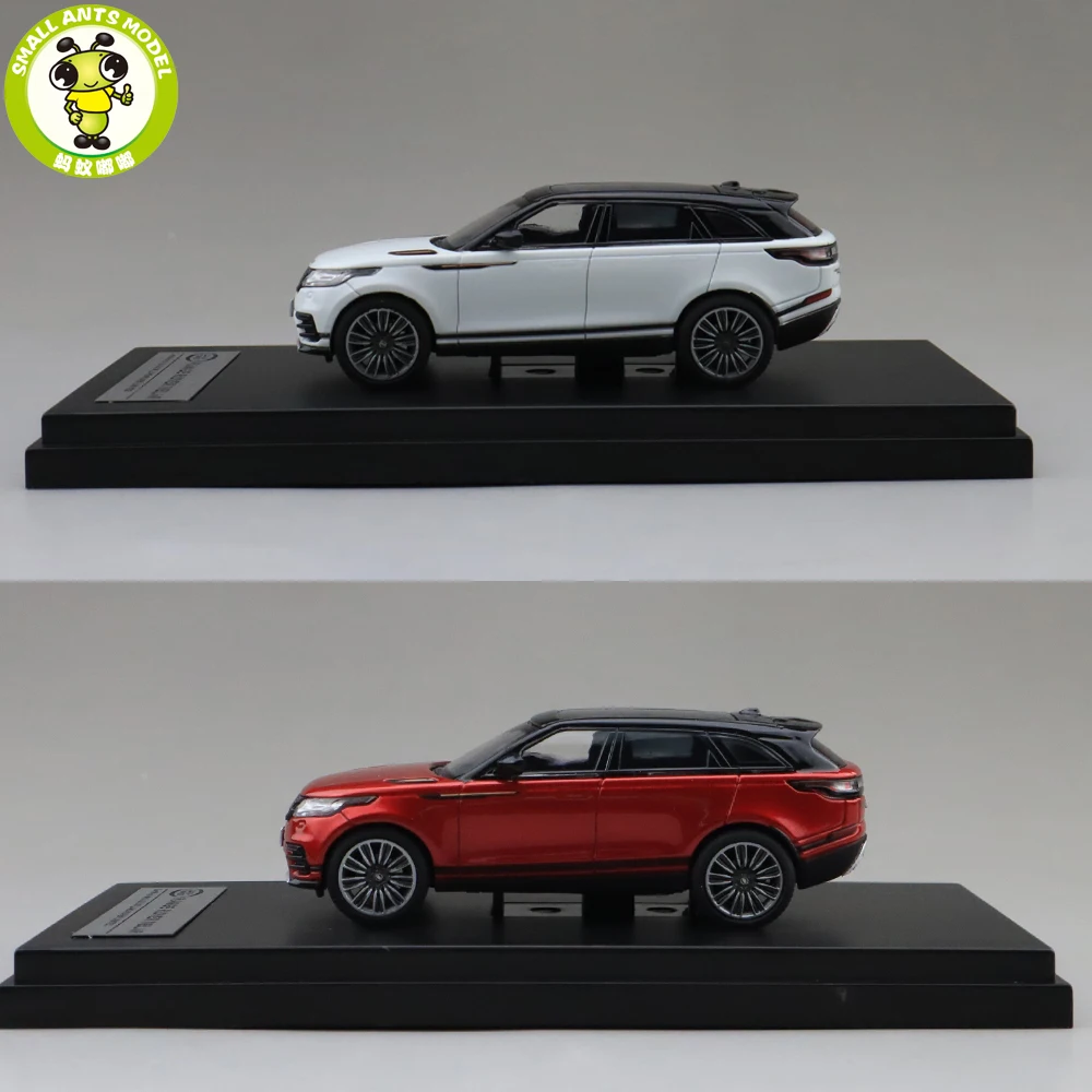 White and Red 1/64 lcd Velar SUV литая модель автомобиля Модель игрушки подарки для мальчиков и девочек белый красный синий - Цвет: White and Red