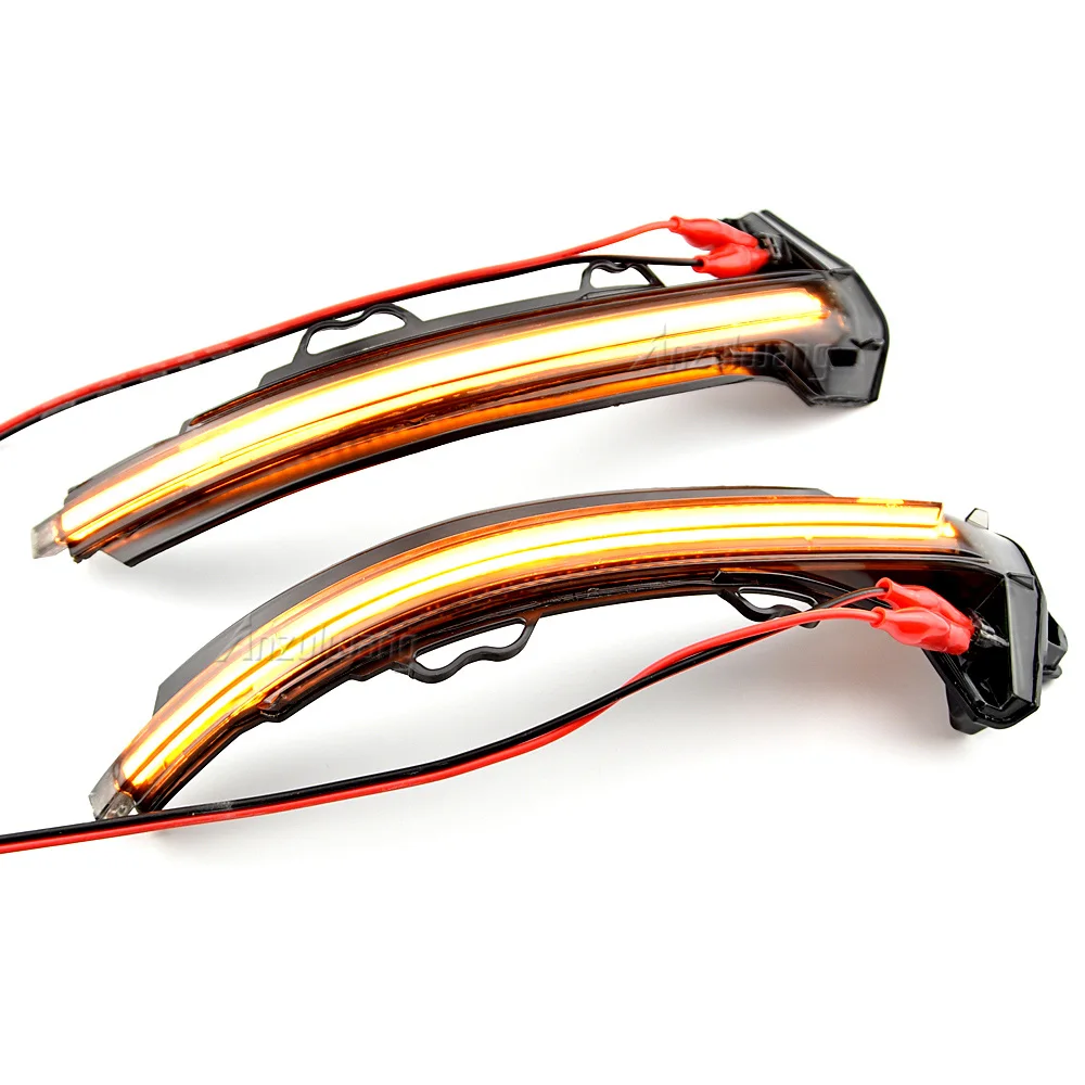 

2PCS Dynamic Turn Signal LED Light Side Mirror Indicator Sequential Blinker For Audi A4 S4 RS4 B9 2016-2019 A5 S5rn Signal Light