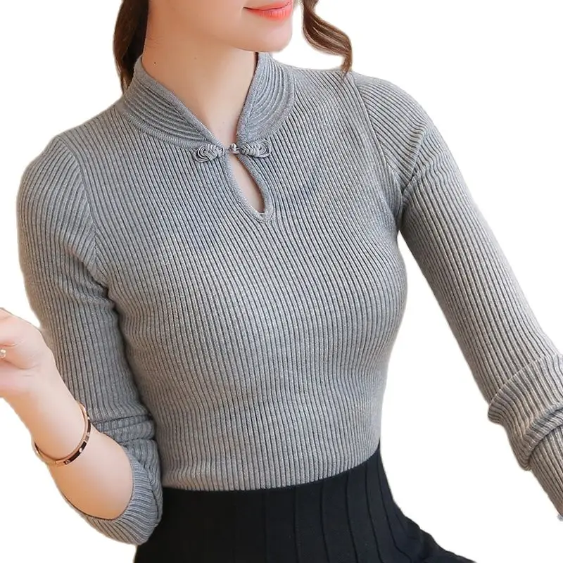 Ohclothes/женские комплекты с воротником-стойкой Новинка Зимний свитер воротником