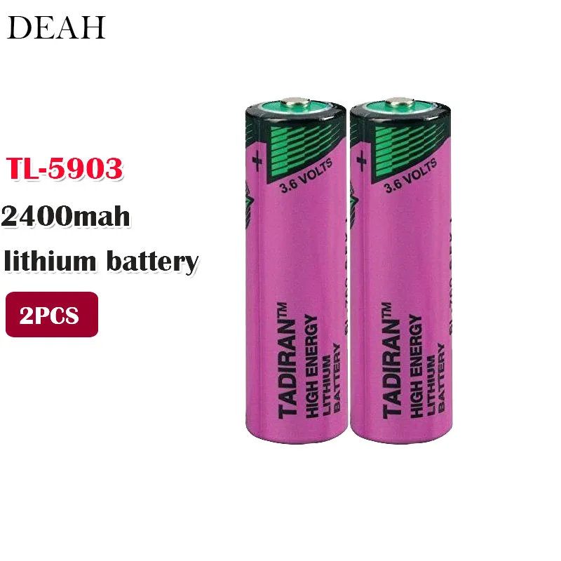 2 шт. TL-5903 ER14500 14505 3,6 V 2400mAh AA литиевая батарея plc 14500 TL5903T SL-360 для метр предупреждение системы безопасности главным образом высушите Батарея