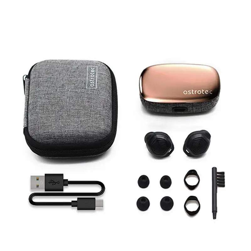 Astrotec S90 Pro Наушники вкладыши TWS с двойной BA мини Беспроводной Bluetooth APTX 5 0 гарнитура