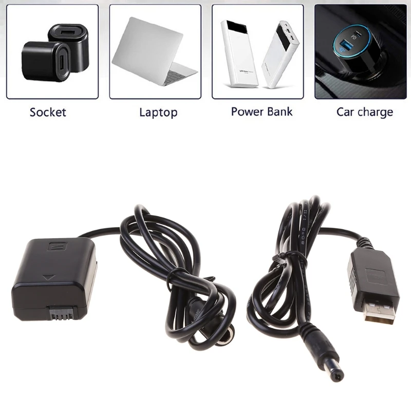 NP FW50 Батарея Элиминатор кабель питания USB манекен в наличии для Sony a3000 a5000 a7R a7S a6000