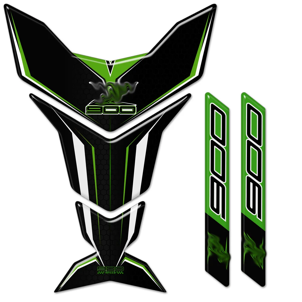 

For Kawasaki Z 900 Z900 Motorcycle Decal Emblem Badge Logo Protection Stickers Tank Pad Windshield Handguard Deflector