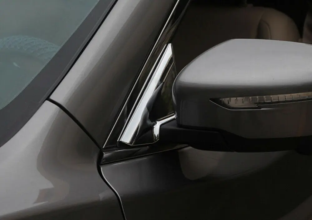 

For Nissan X-Trail Rogue 2014-2019 Side Mirror Bracket A Pillar Molding Cover