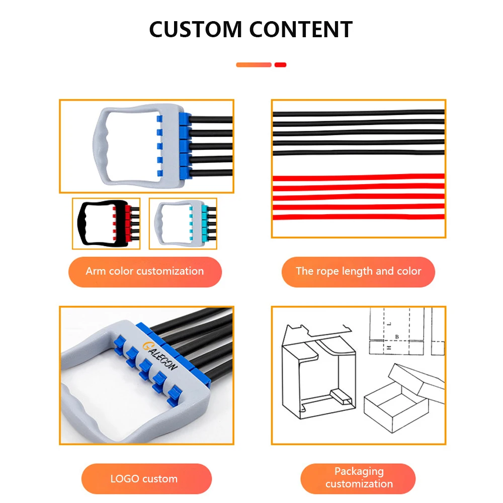 

Sports Chest Expander Rubber Rope Elastic Rope Workout Fitness Rope Resistance Bands Exercise Yoga Tube Pull Rope Unisex