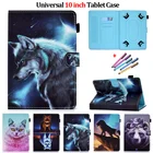 Универсальный 10-дюймовый чехол для планшета Samsung Galaxy Tab A 10 1 2019 Galaxy Tab A7 2020 Huawei Matepad T10 s T 10 s, чехол с животными