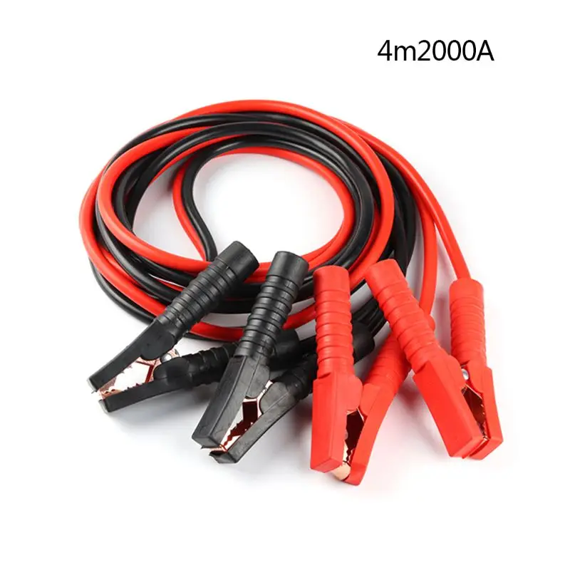 

40GF сверхмощные 1000 А 2 м автомобильные аккумуляторные пусковые провода бустерные кабели Джампер кабель для автомобиля