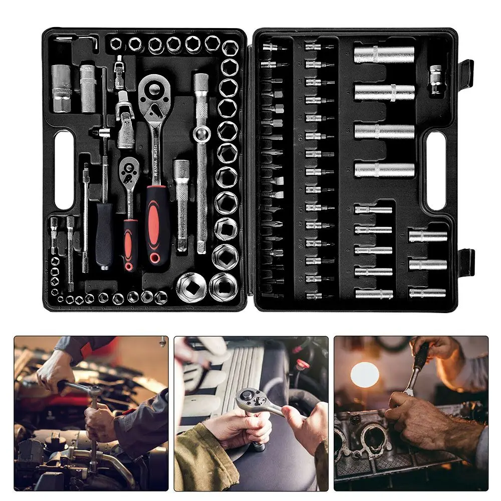 Набор торцевых головок из углеродистой стали 94 шт. отвертка 1/2 дюйма и 1/4 набор