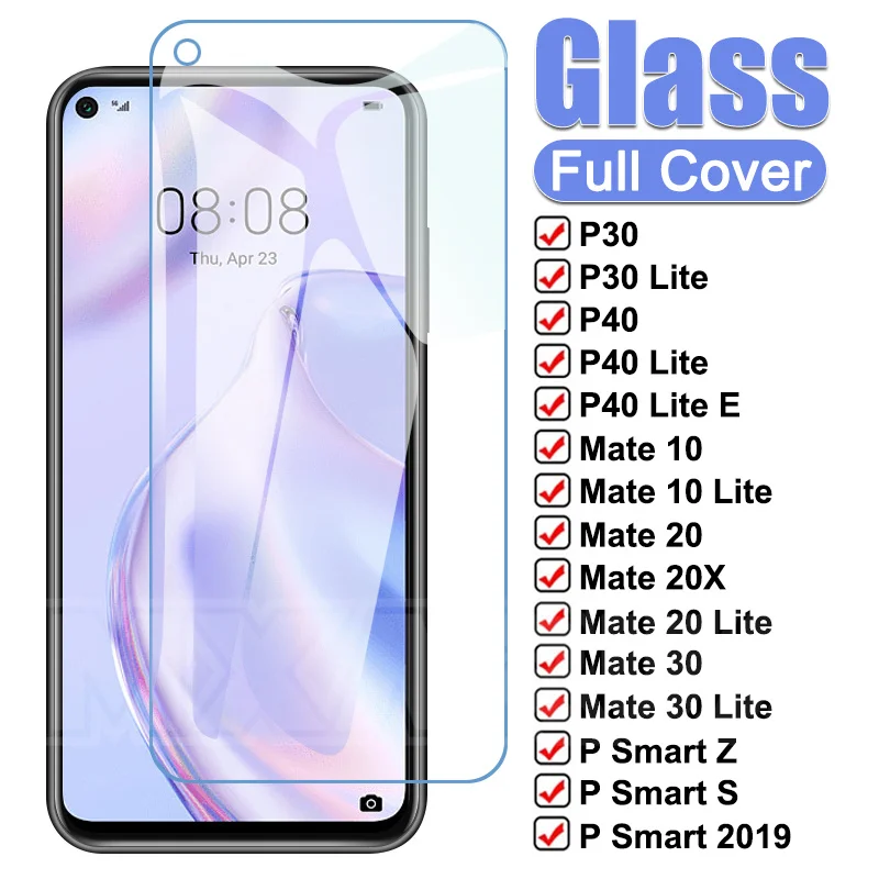 9D закаленное стекло для Huawei Mate 30 20 10 Lite 20X полная защита экрана P30 P40 E P Smart Z S 2020 2021