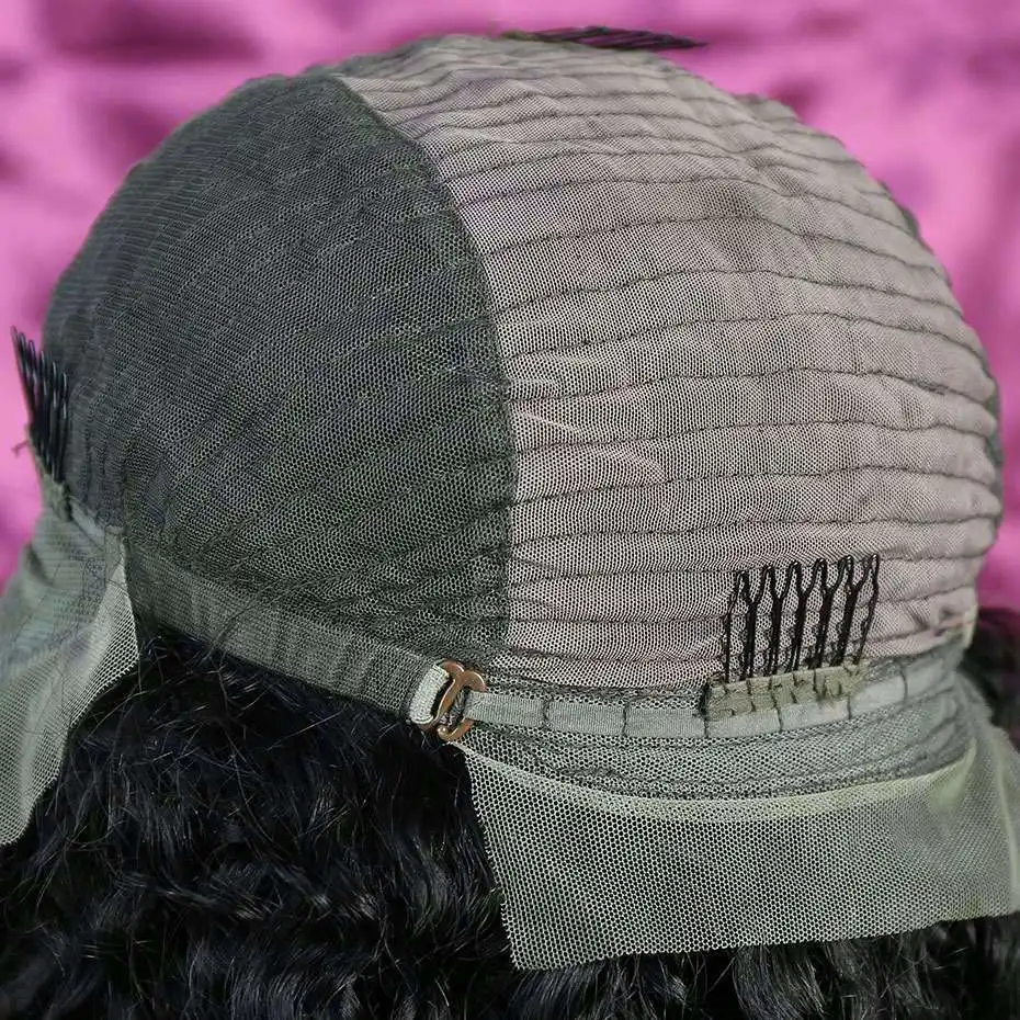 Парик Liweike 1B/30 цветов с глубокой волной свободные передние парики на сетке 13*6