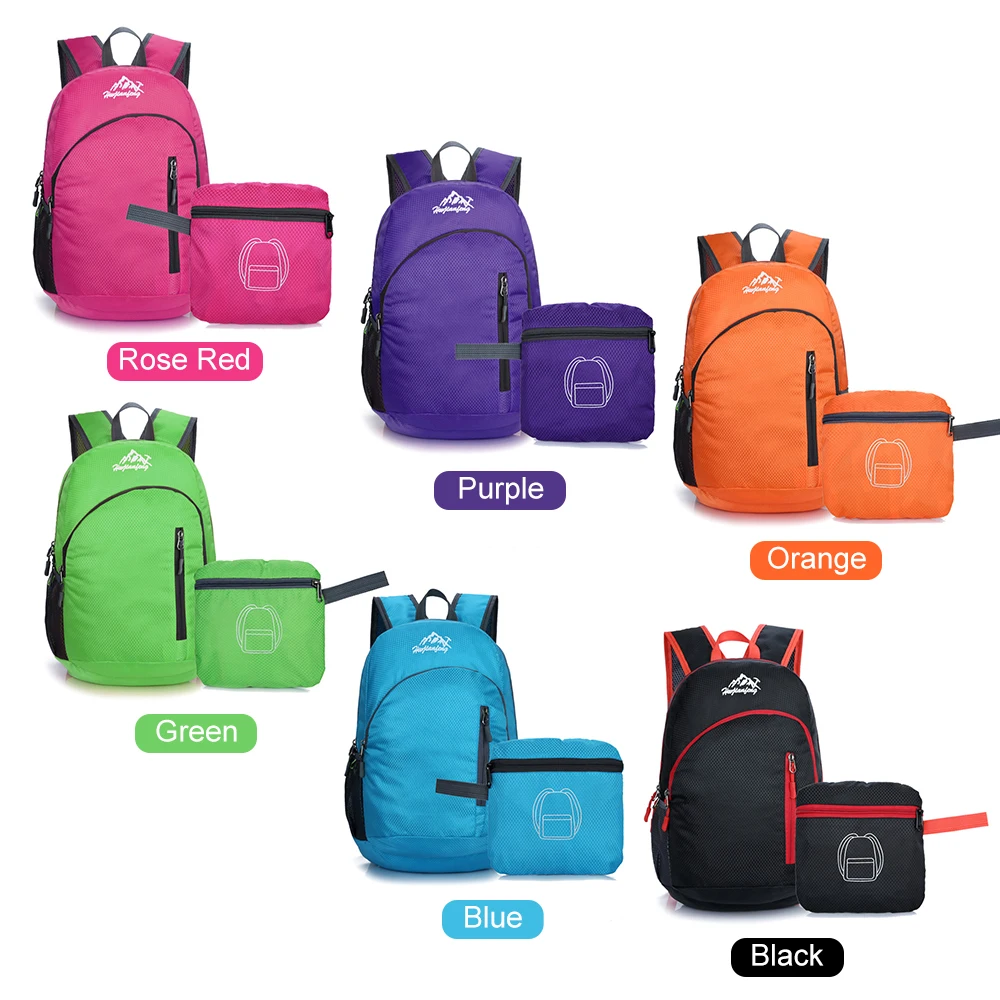 Популярный Легкий нейлоновый складной рюкзак водонепроницаемый для мужчин и