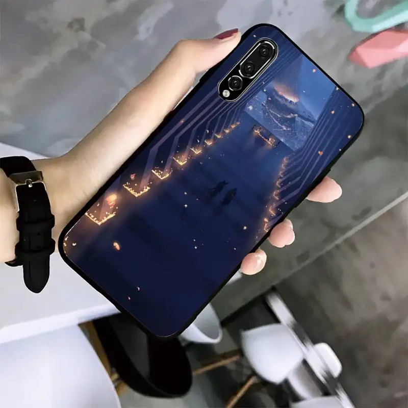 

Ghost Blade Comics Phone Case For Huawei G7 G8 P7 P8 P9 P10 P20 P30 Lite Mini Pro P Smart Plus Black Soft TPU Cove Fundas