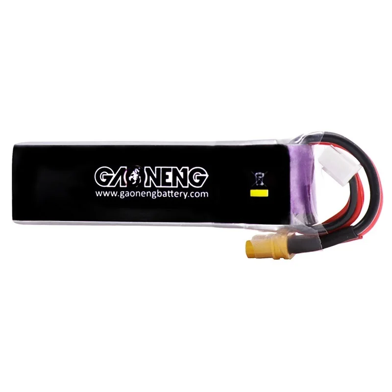 Gaoneng-bater&iacute;a Lipo para Dron peque&ntilde;o, pila de 650mAh, 60C/120C con enchufe PH2.0 XT30 para Emax Tinyhawk Kingkong LDARC, GNB HV 1S 2S 3S 4S, 2 uds.-5