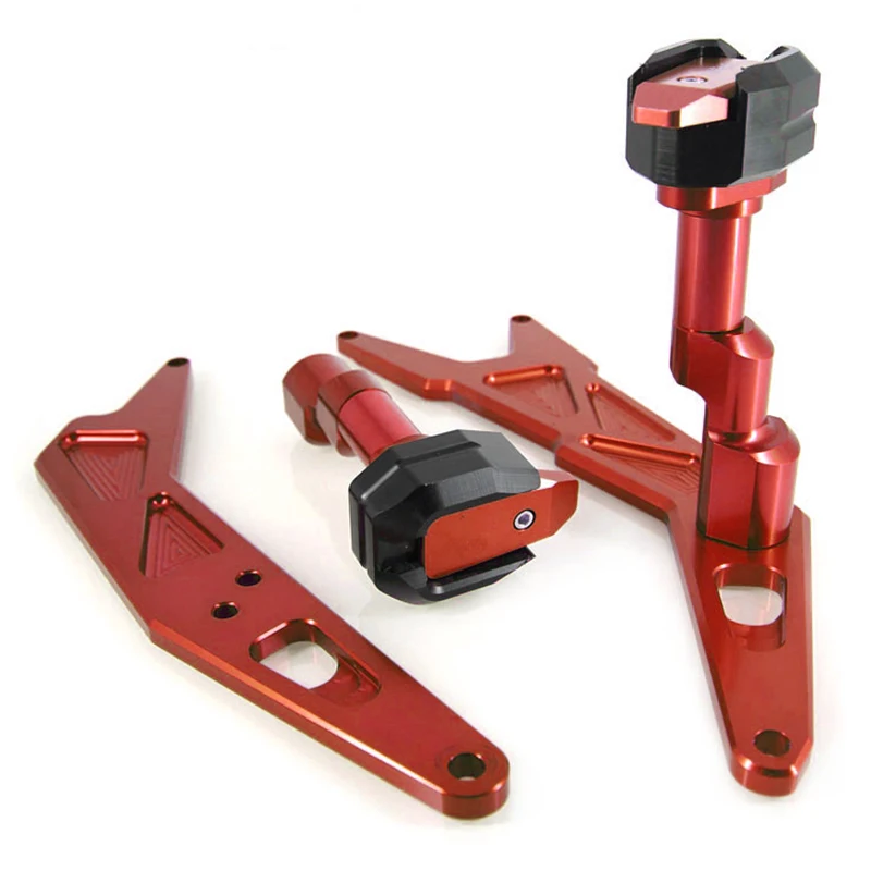 Мотоцикл с ЧПУ Модифицированная Рама слайдер Краш колодки Защита двигателя блок