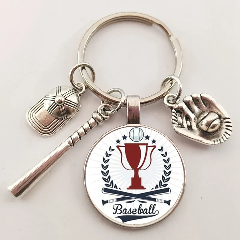 Брелок для ключей Мужской винтажный спортивный в стиле ретро силуэт ювелирное